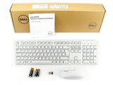 Brand New Dell Wireless UK QWERTY Keyboard and Mouse KM636 (White) - Finavia