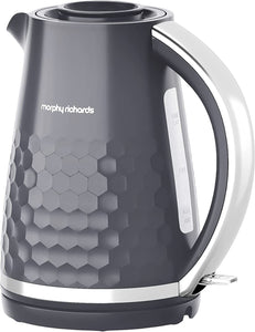 Brand New Morphy Richards 108273 Hive 1.5 liters Kettle Grey