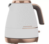 BEKO Cosmopolis WKM8307W Cordless Kettle Gold 1.7L Capacity 3000W New