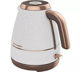 BEKO Cosmopolis WKM8307W Cordless Kettle Gold 1.7L Capacity 3000W New